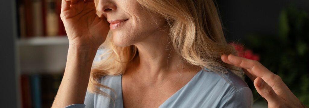 woman being comforted in doctors office